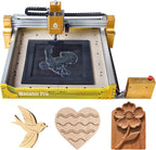 Desktop CNC Router Machine 3018 – 400W 3-Axis CNC Engraving Machine with Ball Screw, Linear Rails & 32-Bit Controller, 25x30 Inch for Wood, Aluminum, Acrylic, PCB