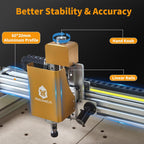 Desktop CNC Router Machine 3018 – 400W 3-Axis CNC Engraving Machine with Ball Screw, Linear Rails & 32-Bit Controller, 25x30 Inch for Wood, Aluminum, Acrylic, PCB