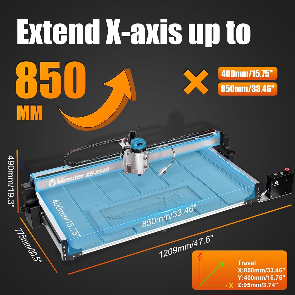 8540 3-Axis CNC Router Machine