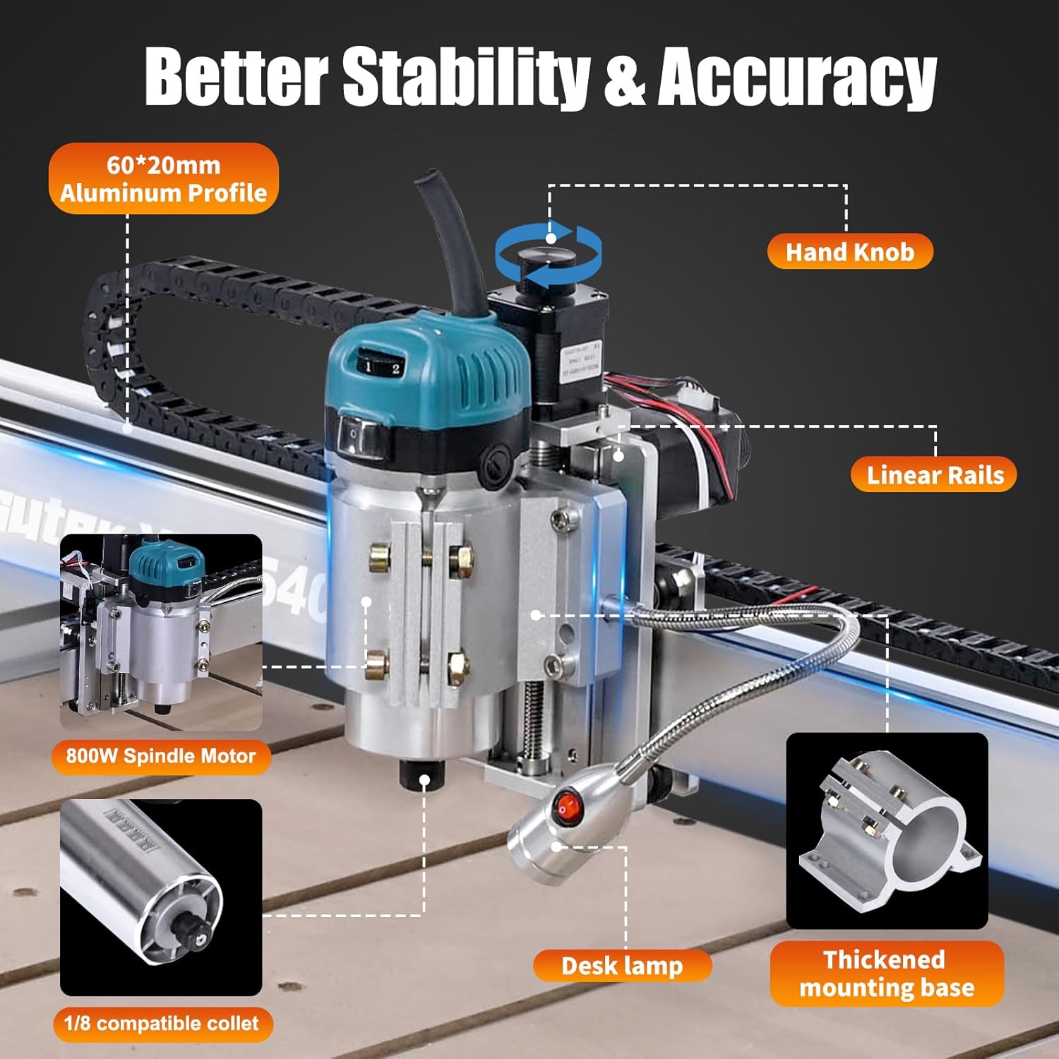 8540 3-Axis CNC Router Machine